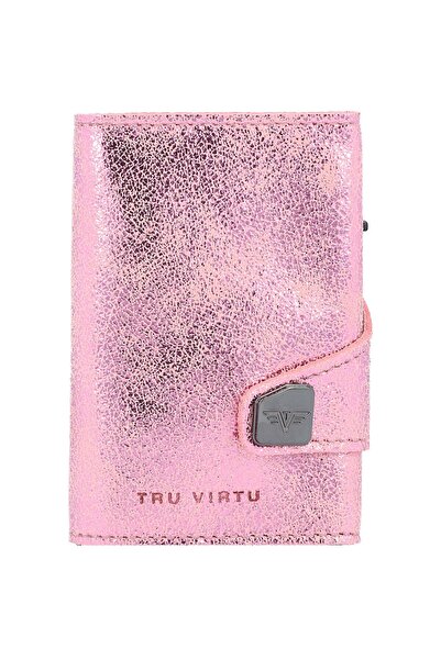 Tru Virtu Click & Slide Kreditkartenetui RFID Leder 6,5 cm