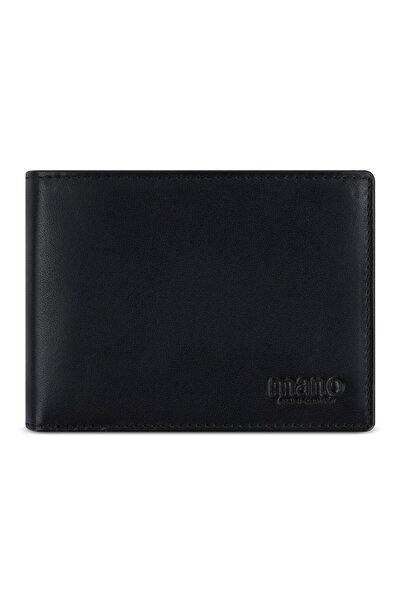 MANO Don Andrea Geldbörse RFID Schutz Leder 12 cm