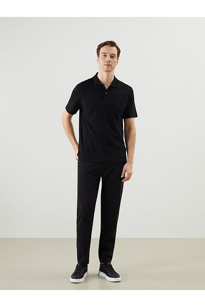 LC Waikiki Ανδρικό μπλουζάκι LCWAIKIKI Classic Polo γιακά με κοντό μανίκι Pique