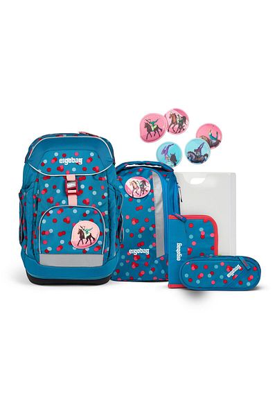 Ergobag Set ghiozdan școlar Maxi, 6 piese