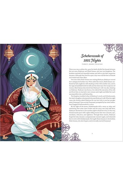 Penguin Books Beneath the Moon: Fairy Tales, Myths, and Divine Stories from Around the World (Hardcover)