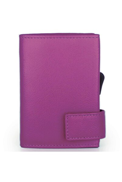 SecWal 1 Kreditkartenetui Geldbörse RFID Leder 9 cm