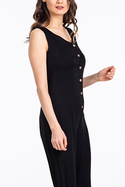 Pitti Women's Black Jumpsuit 40205