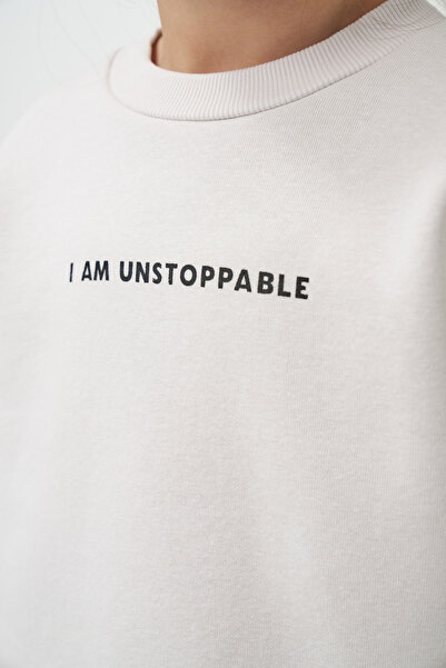 Minipodyum Σετ χειμερινής φόρμας για κορίτσια με στάμπα Oversize