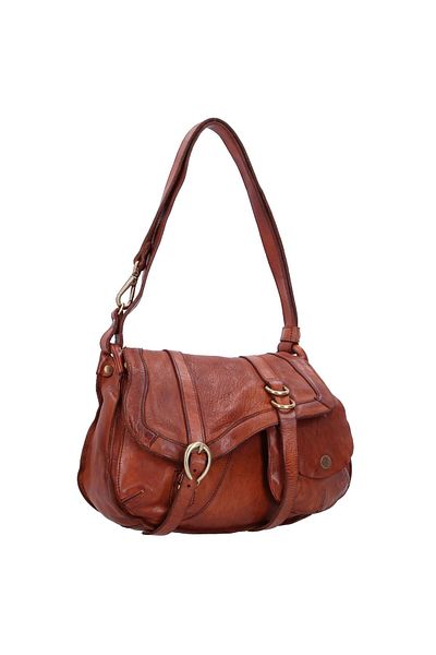 Campomaggi Schultertasche Leder 24 cm