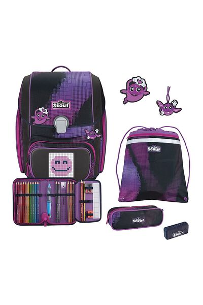 Scout Set de ghiozdane școlare Genius Movie Star, 5 piese