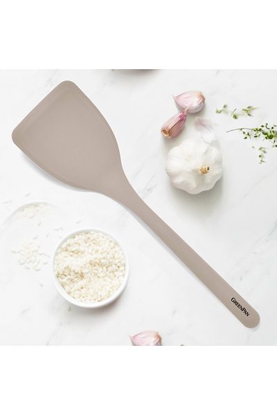 Greenpan Beige Silicone Lasanaya Spatula