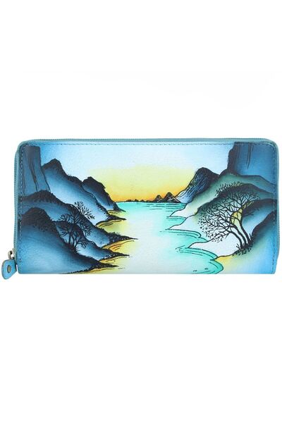 Greenland Nature Art+Craft Geldbörse RFID Leder 20 cm