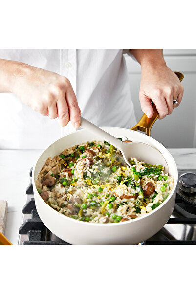 Greenpan Silicone Spoon Beige