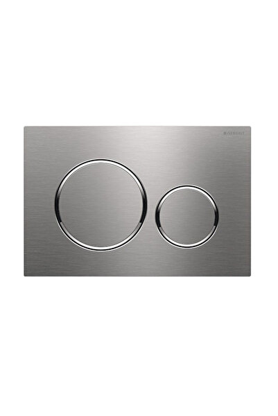 Geberit Sigma20 115.882.SN.1 Kumanda Kapağı - Çift Basmalı - Paslanmaz Çelik