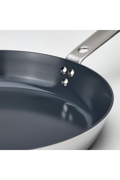 erorex Frying pan, stainless steel/non-stick coating, 28 cm