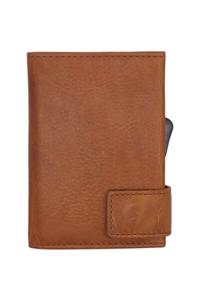 SecWal 1 Kreditkartenetui Geldbörse RFID Leder 9 cm