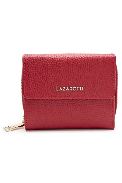 Lazarotti Geldbörse Leder din piele Bologna 12 cm