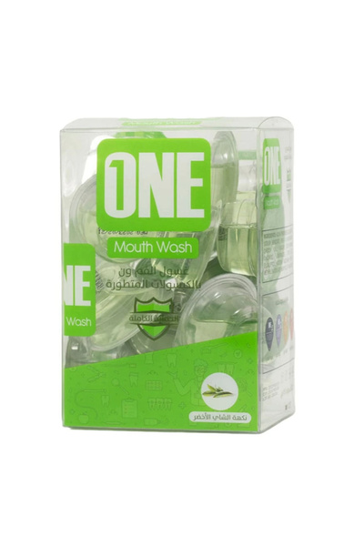 THE ONE غسول الفم بالكبسولات المتطورة بنكهة الشاي الاخضر من ذا ون تاتش 20 كبس...