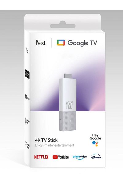 Next الإصدار الجديد من مشغل الوسائط Android Tv Stick 4K المرخص