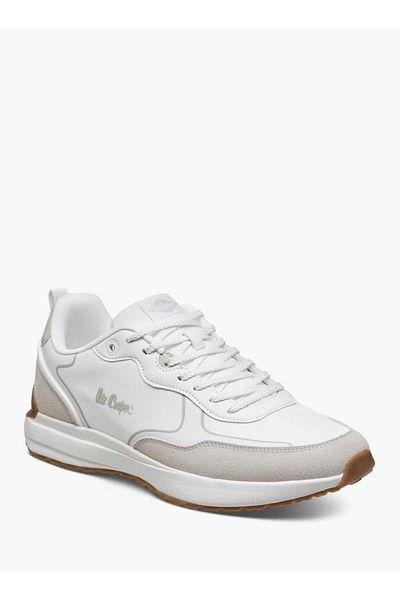 Lee Cooper Lee Cooper Men's Logo Detail Sneakers with Lace-Up Closure