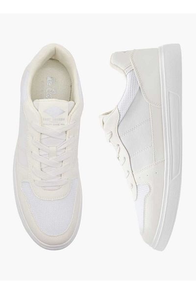Lee Cooper Lee Cooper Men's Panelled Sneakers with Lace-Up Closure