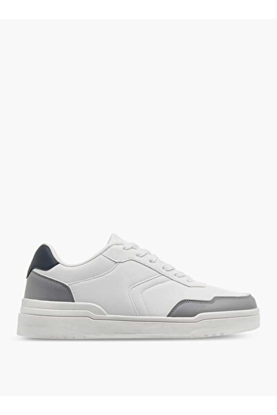 LBL by Shoexpress LBL by Shoexpress Panelled Sneakers with Lace-Up Closure