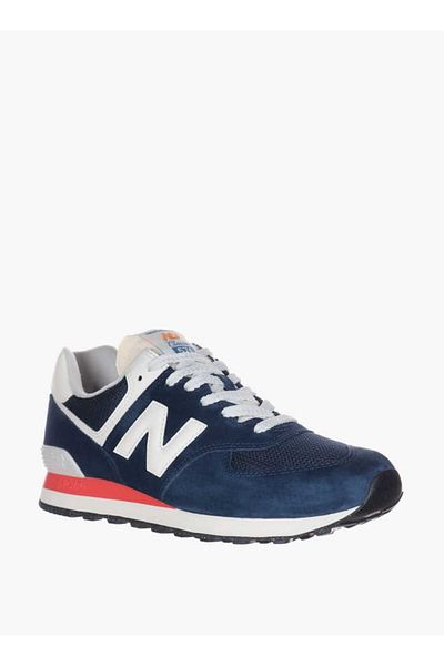 New Balance New Balance Men's Panelled Lace-Up Sneakers - 574
