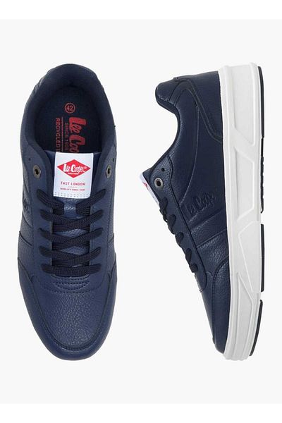 Lee Cooper Men's Logo Detail Lace-Up Ankle Sneakers