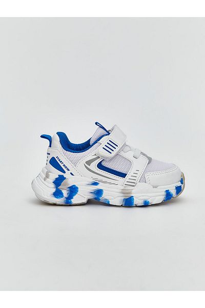 LC Waikiki Lcw Steps White Baby Boy Sneakers with Laces and Velcro