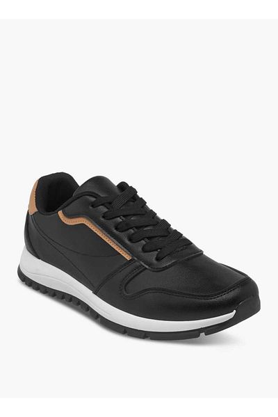 LBL by Shoexpress LBL by Shoexpress Panelled Sneakers with Lace-Up Closure