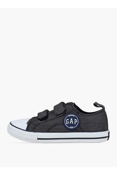 GAP Boys' Logo Detail Sneakers with Hook-and-Loop Closure - HOUSTON VELCRO IV