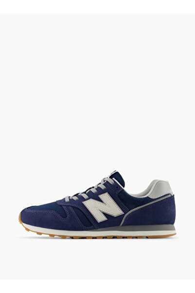 New Balance Men's Panelled Sneakers with Lace-Up Closure - 373