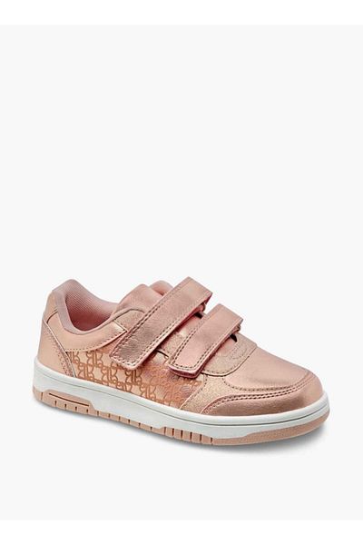 Barbie Panelled Sneakers with Hook and Loop Closure