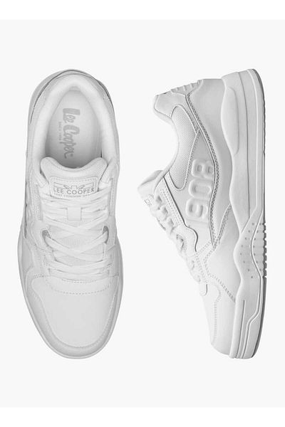 Lee Cooper Men's Panelled Sneakers with Lace-Up Closure