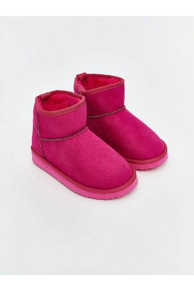 LC Waikiki Lcw Steps Fuchsia Furry Girl's Boots