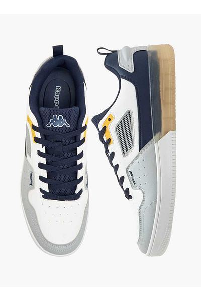 Kappa Kappa Men's Colourblock Sneakers with Lace-Up Closure