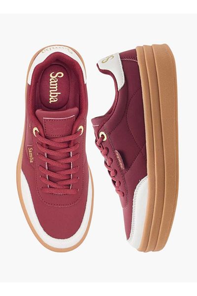 Samba Samba Womens' Panelled Lace-Up Sneakers