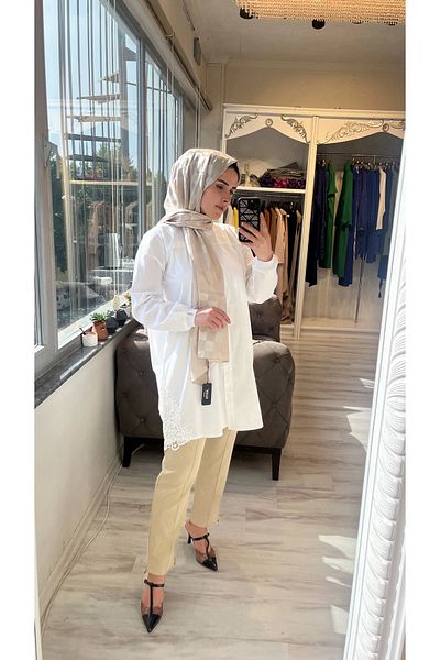 Invee 6978 Model Blue Brode Cămașă Detaliată