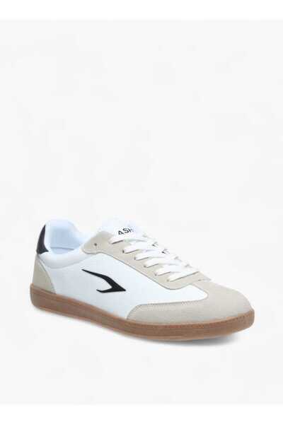 Dash Panelled Sneakers with Lace-Up Closure