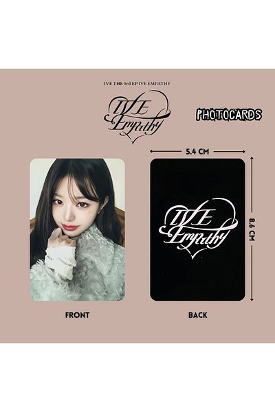 Kpop Dünyasi "Empathy" Photocard Set and Us Version