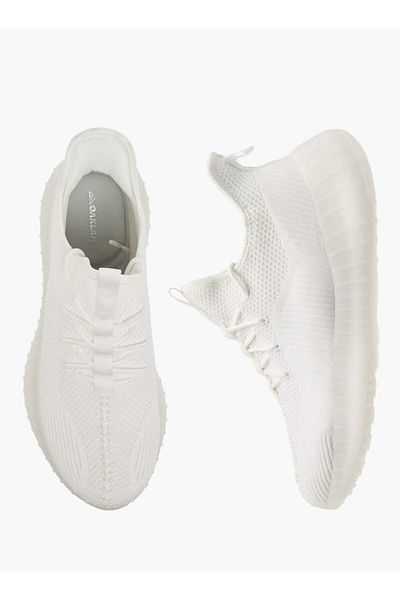 Oaklan by Shoexpress Oaklan by Shoexpress Mesh Lace-Up Sneakers with Pull Tabs