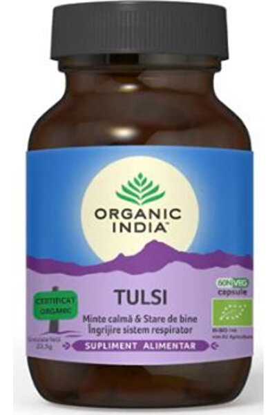 Organic India Tulsi (Holy Basil) Calms Mind Respiratory System Care