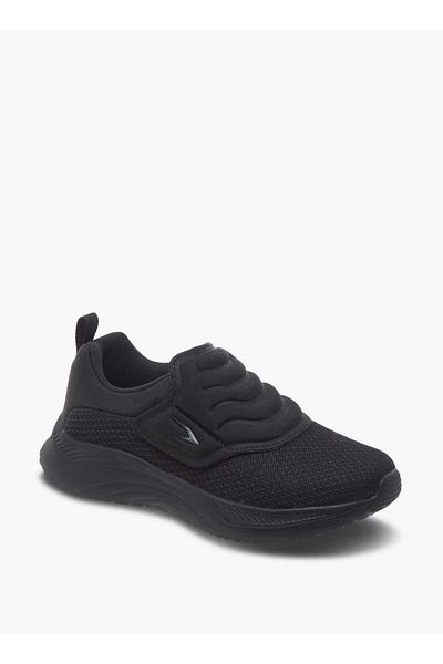 Dash Textured Sneakers with Hook and Loop Closure