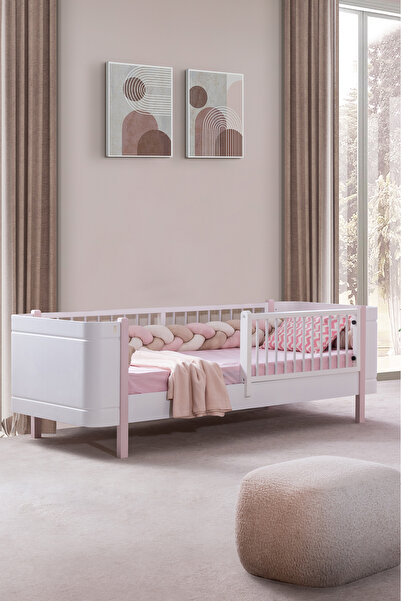 Setay Montessori Karyola, Lidya Montessori Yatak - Pembe