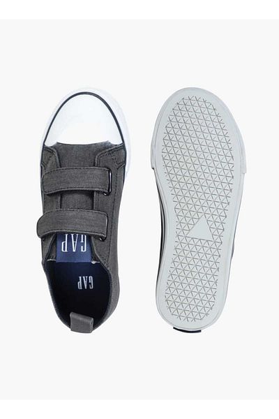 GAP Boys' Logo Detail Sneakers with Hook-and-Loop Closure - HOUSTON VELCRO IV