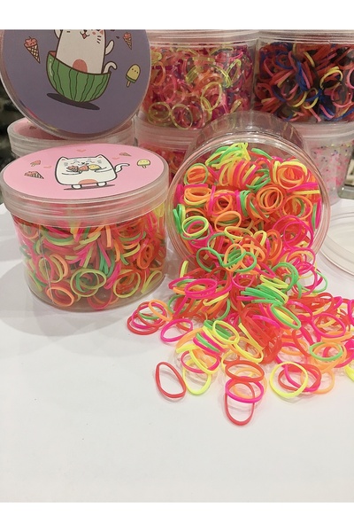 NEW HİLL Cataramă din cauciuc cu plasă colorată transparentă de 500 de bucăți...