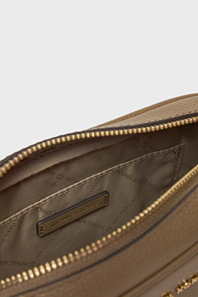 Michael Kors With Logo Genuine Leather Removable Chain Strap Bag 32F7Ggnm8L297 Handbag 32F7Ggnm