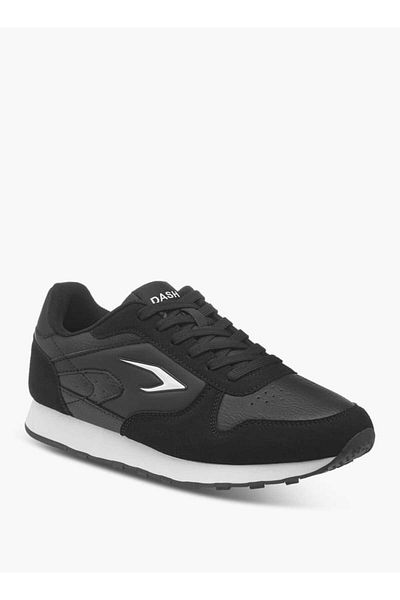 Dash Panelled Lace-Up Sneakers