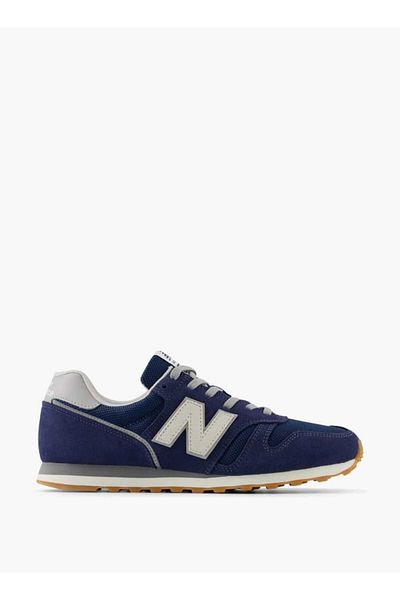 New Balance Men's Panelled Sneakers with Lace-Up Closure - 373