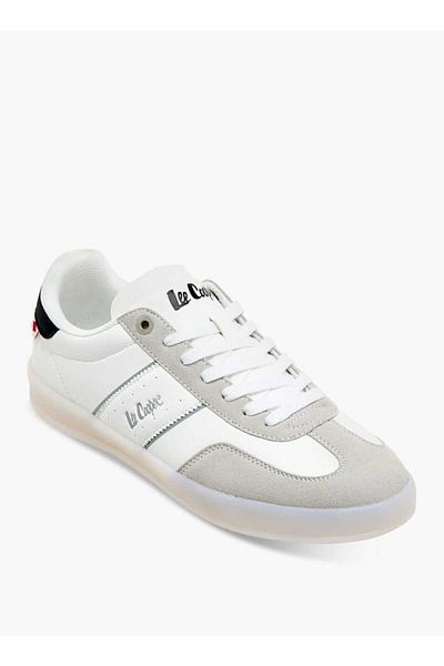 Lee Cooper Men's Panelled Sneakers with Lace-Up Closure