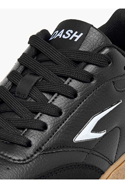 Dash Panelled Sneakers with Lace-Up Closure