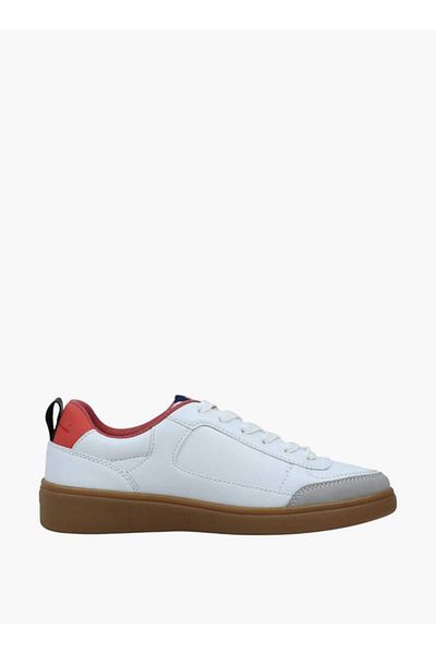 GAP Women's Panelled Sneakers with Lace-Up Closure - SEATTLE II