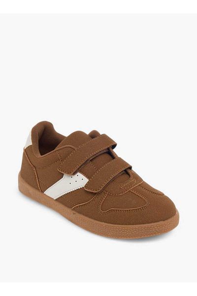 LBL by Shoexpress Panelled Ankle Sneakers with Hook and Loop Closure