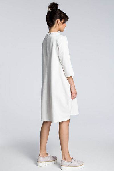 BEWEAR Sweatshirt dress with a tie at the neck